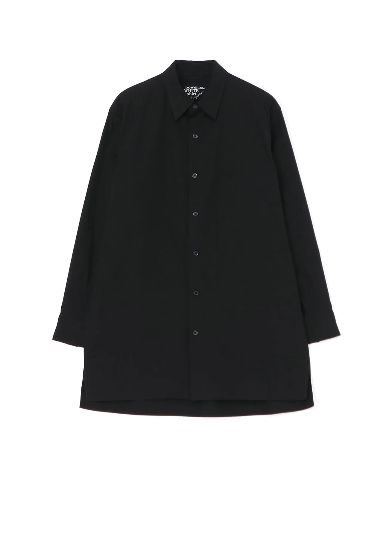 100/2 COTTON BROADCLOTH CLASSIC OVERSIZED SHIRT