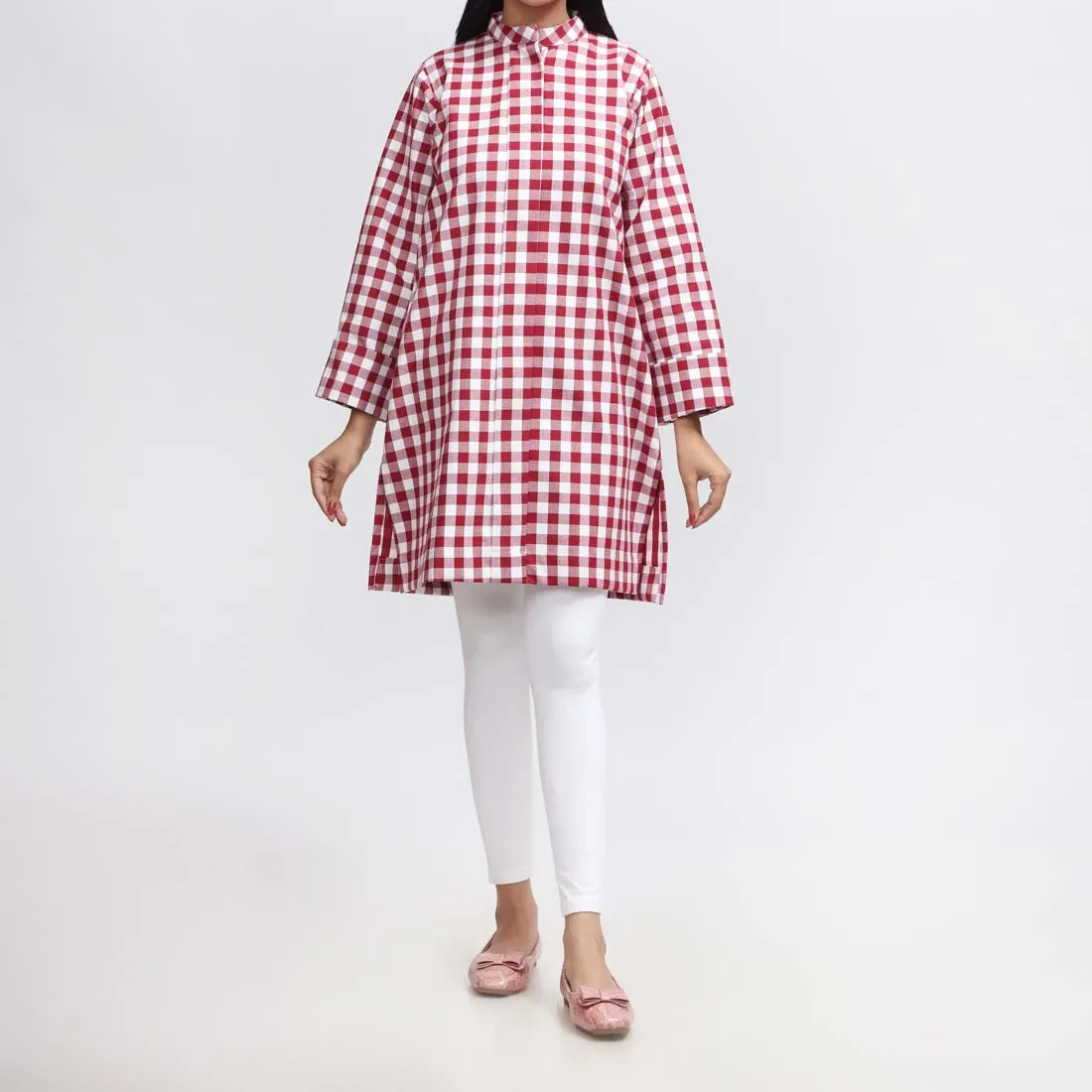 1PC- Flannel Checkered Shirt PW9141