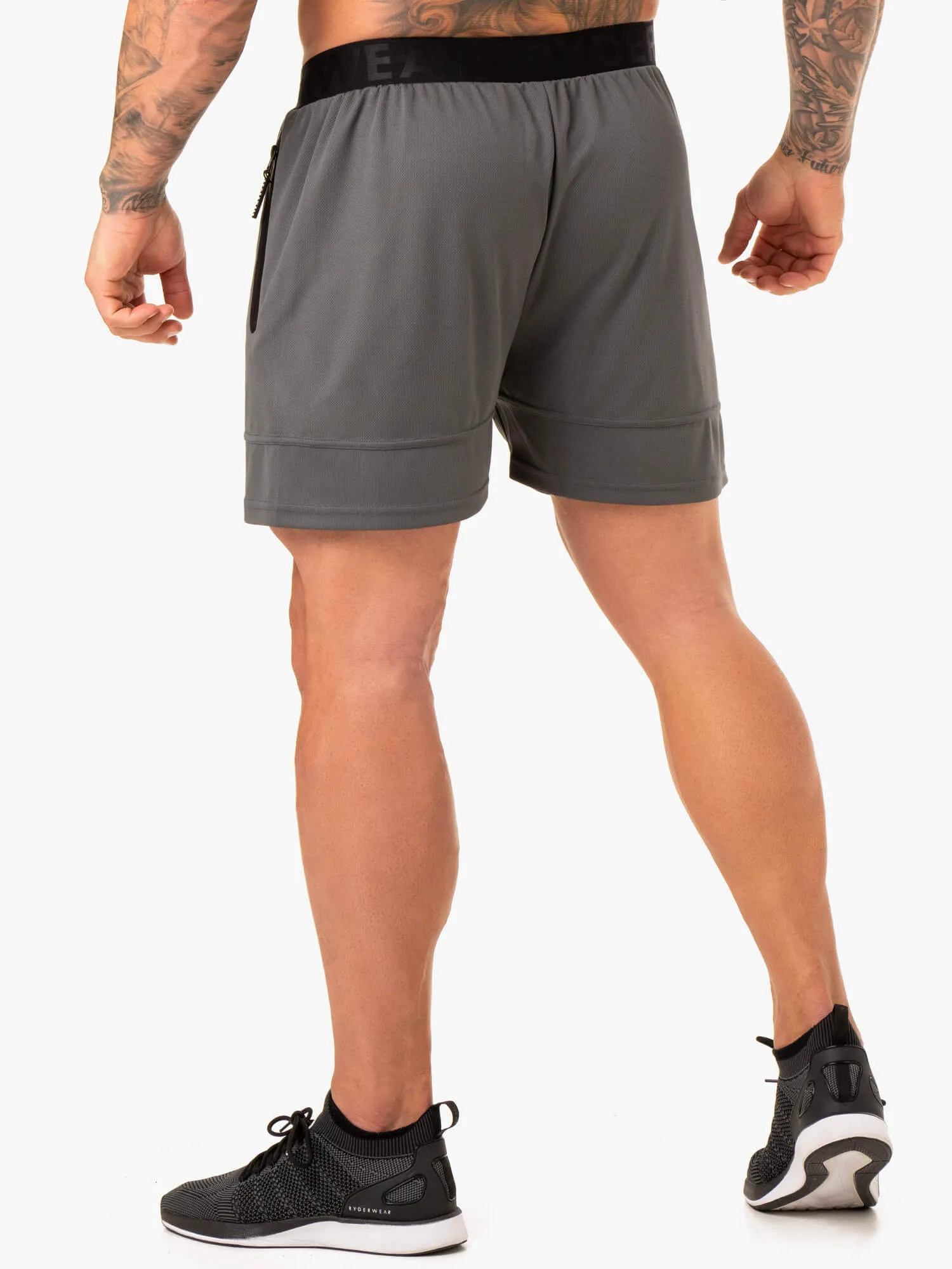 Advance Mesh Short - Charcoal