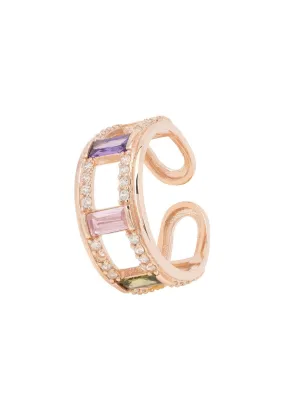 Ancona Adjustable Ring Rosegold