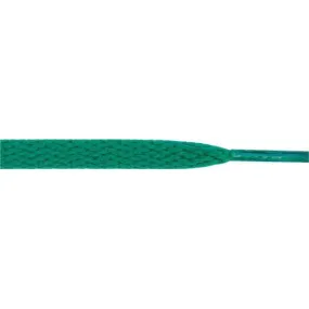 Athletic Flat 5/16 - Green (12 Pair Pack) Shoelaces