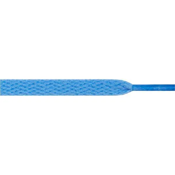 Athletic Flat 5/16 - Light Blue (12 Pair Pack) Shoelaces