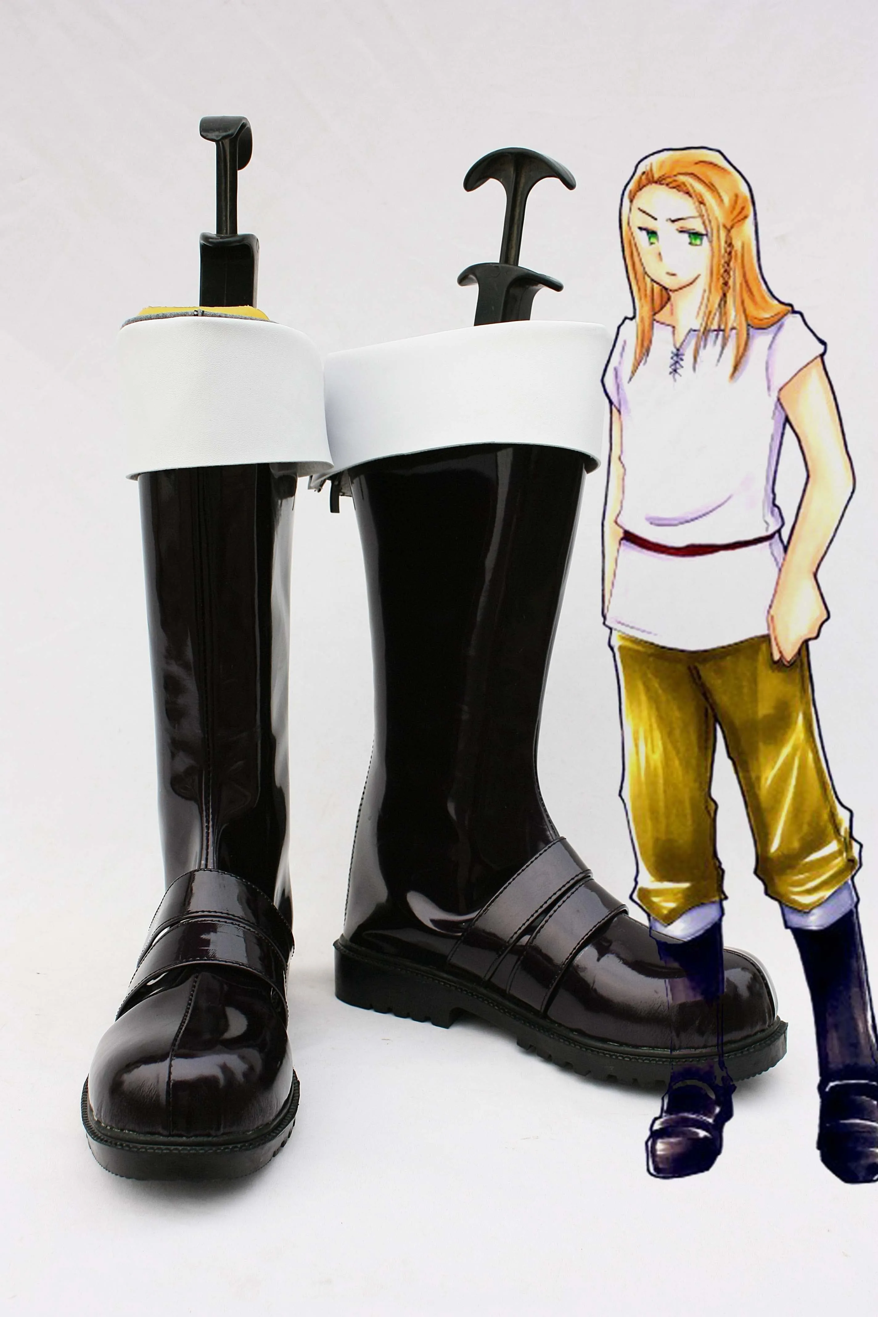 Axis Power Hetalia Nordic Cosplay Boots Shoes