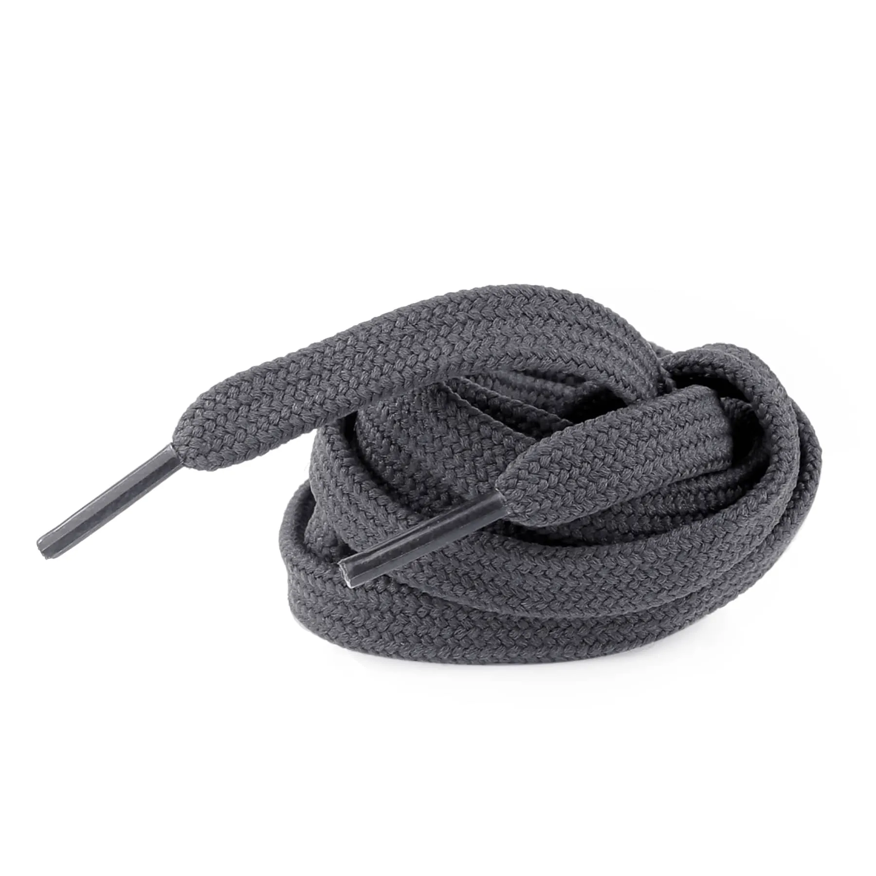 Bacca Bucci Sneaker Shoe Laces | Flat | Black- Red