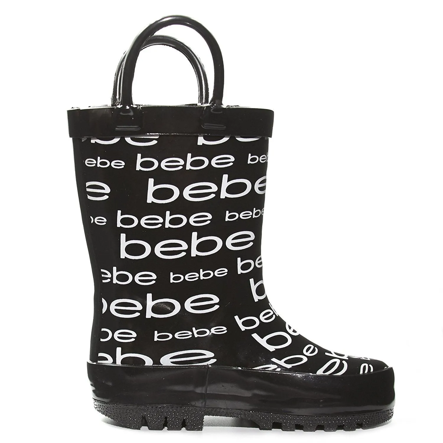 bebe Toddler Girls Printed High Cut Puddle Proof Rain Boots (See More Colors Sizes)