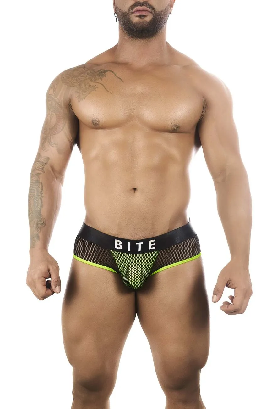 BiteWear BW2023101 Discreet Apricot Jockstrap Color Green