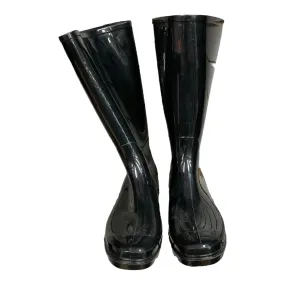 Black Boots Rain Time And Tru, Size 9