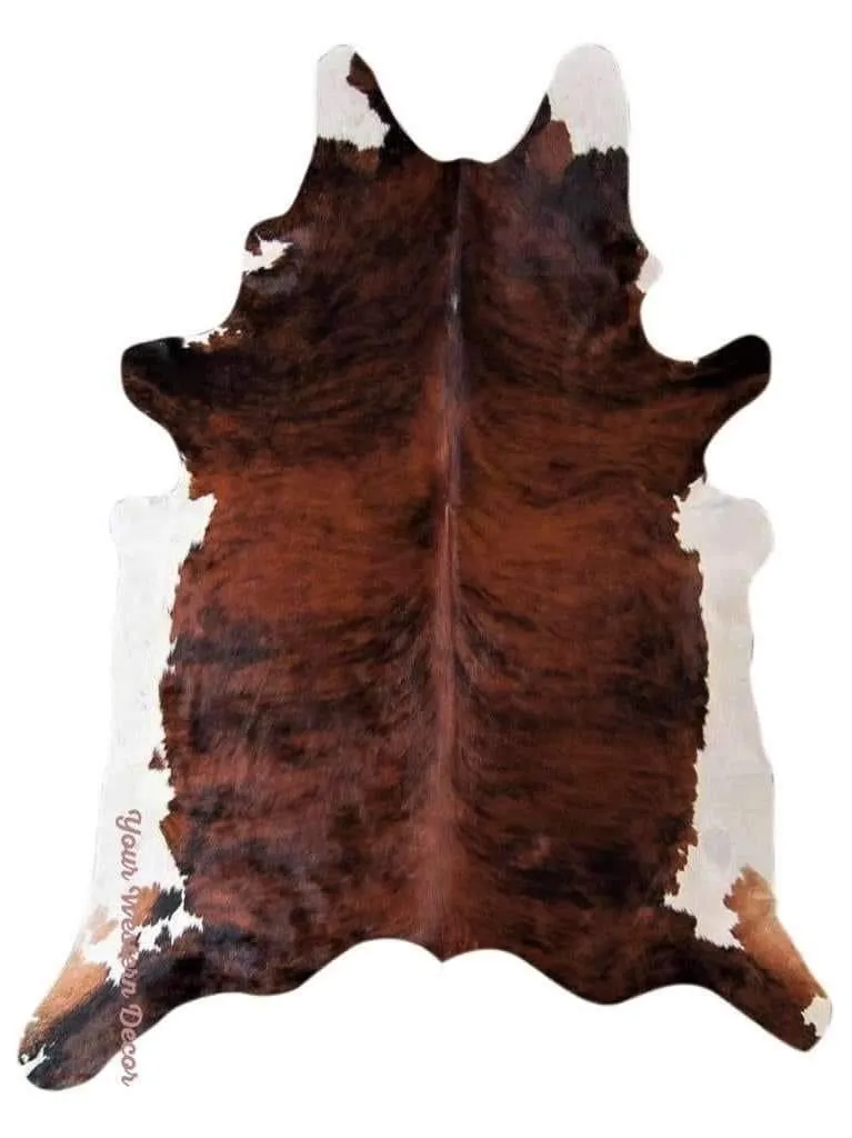 Brindle White Belly Cowhide - Colombian