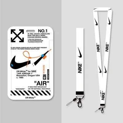 Card Holder Neck Strap Lanyard - Nike Series