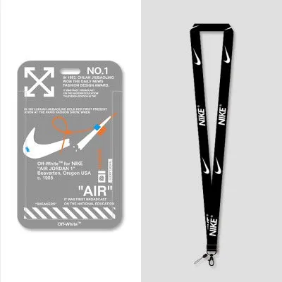 Card Holder Neck Strap Lanyard - Nike Series