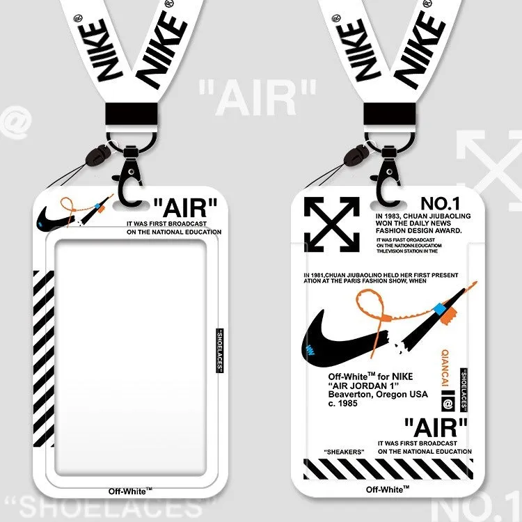 Card Holder Neck Strap Lanyard - Nike Series