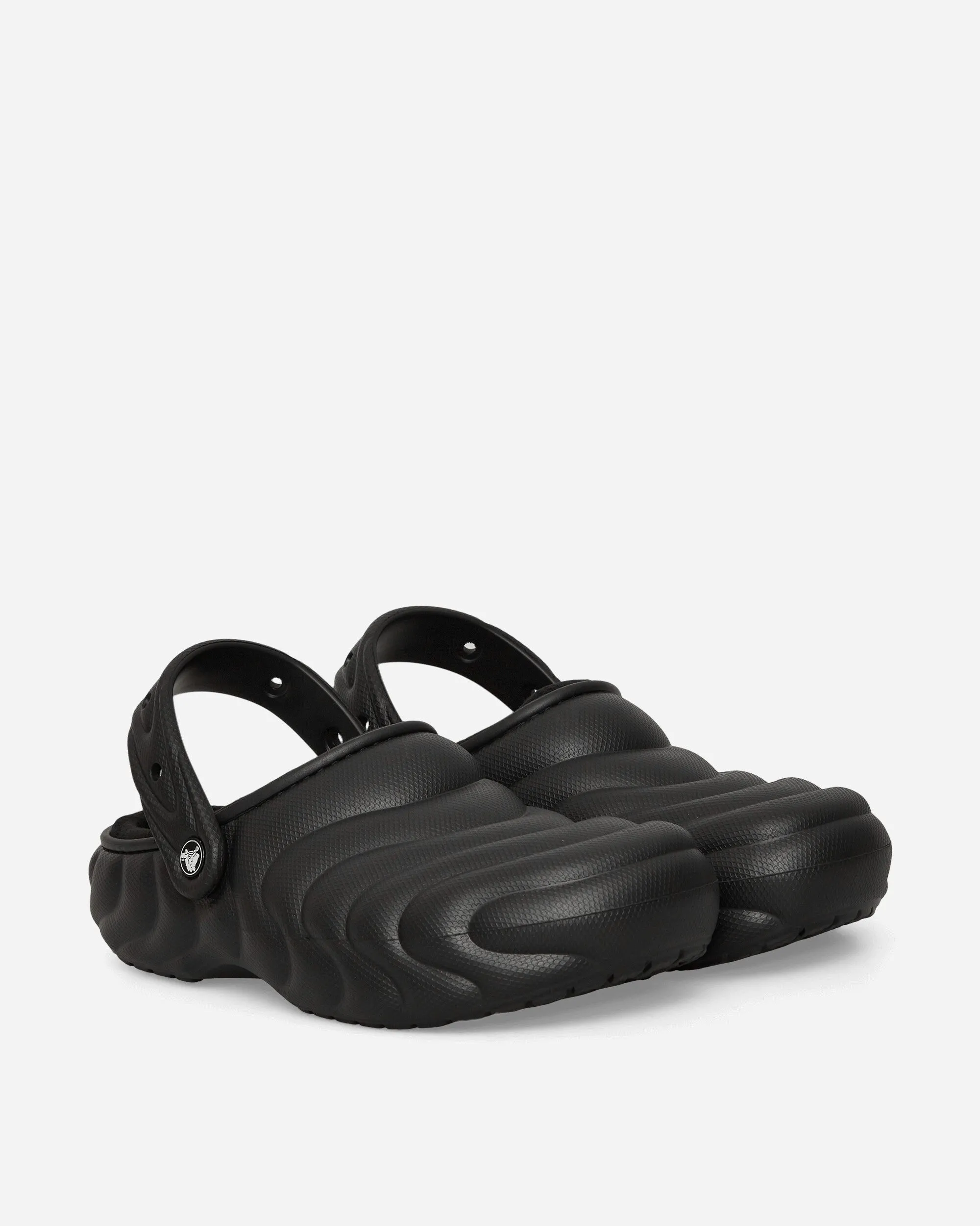 Classic Lined Overpuff Clogs Black