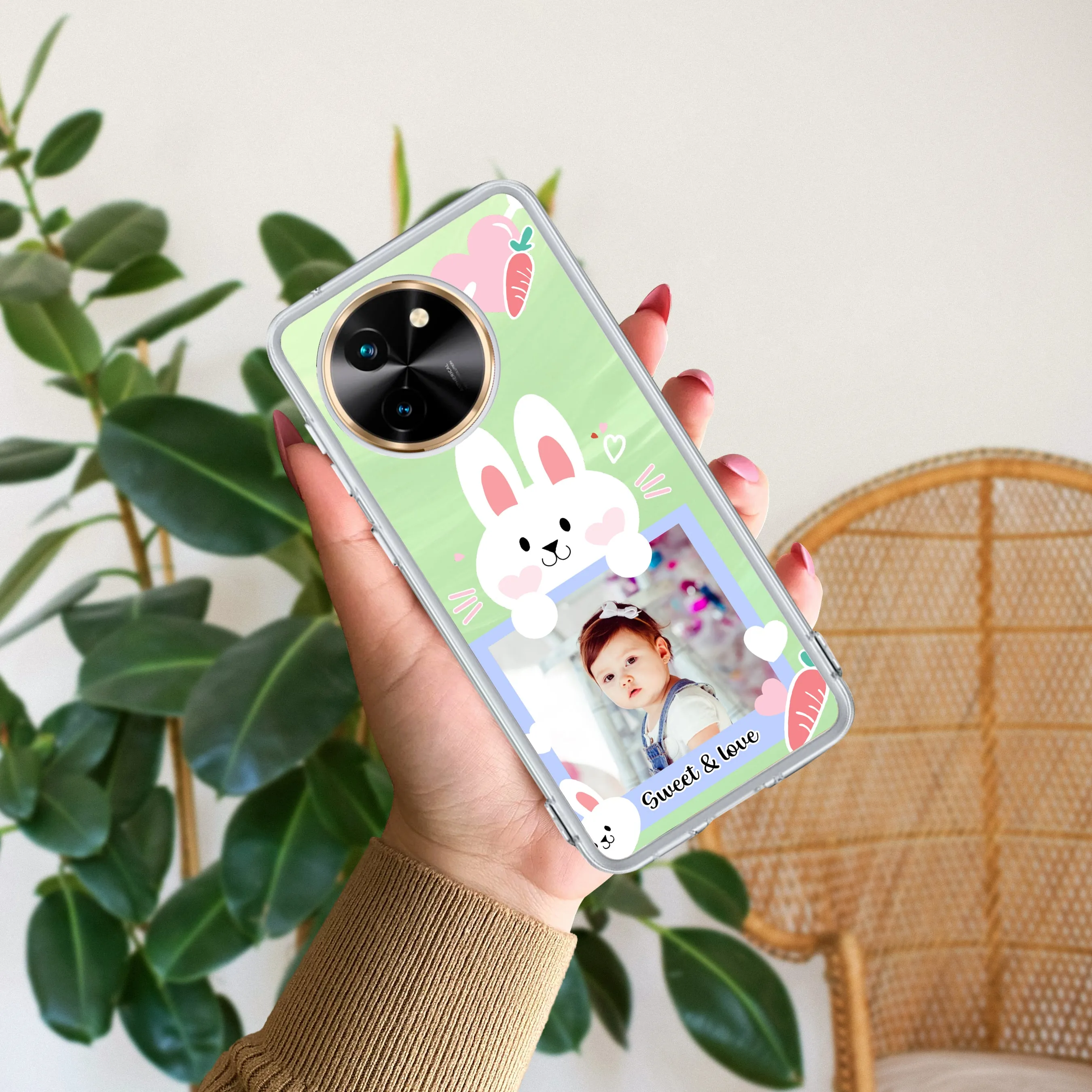 Customize Photo Transparent Silicon Case For Vivo