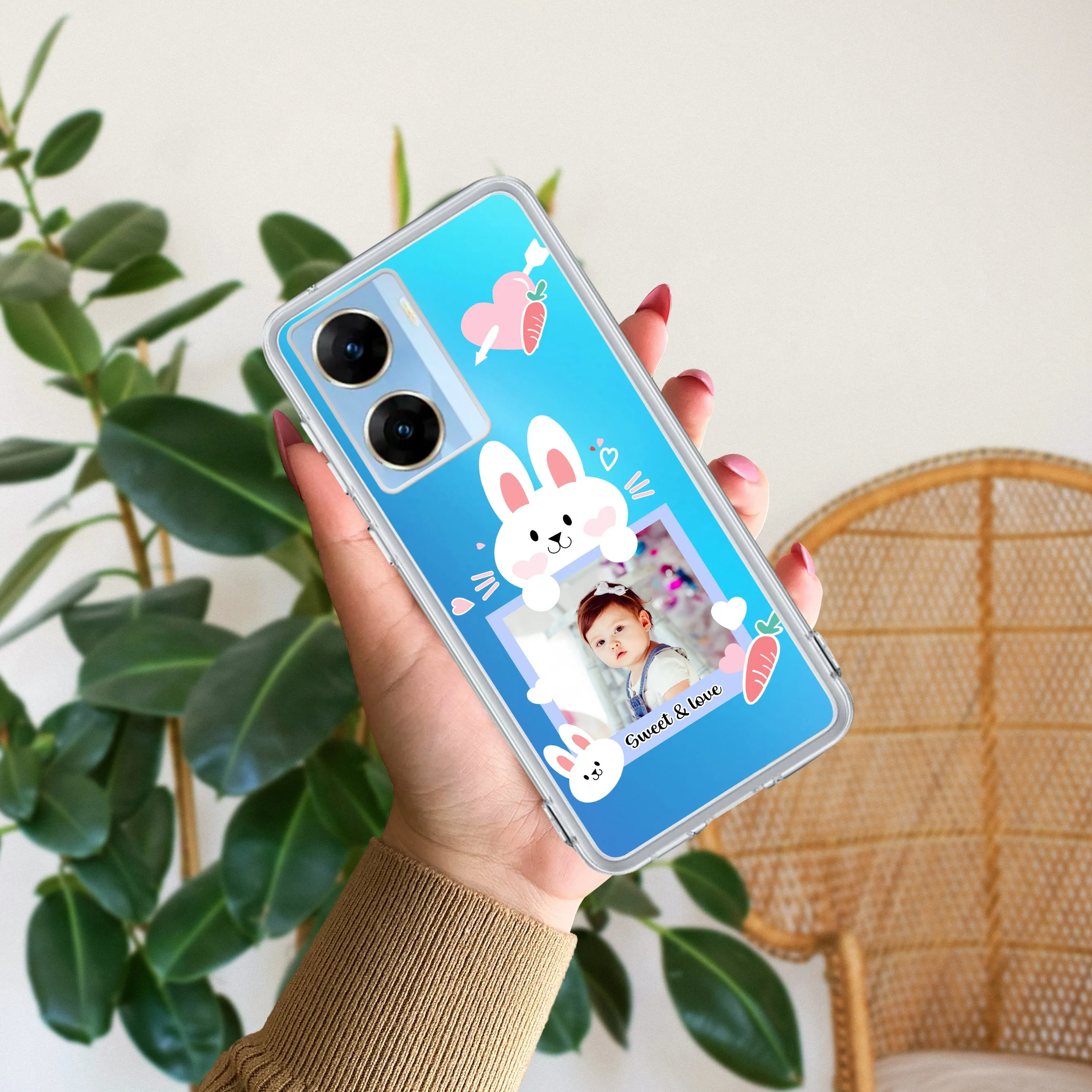 Customize Photo Transparent Silicon Case For Vivo