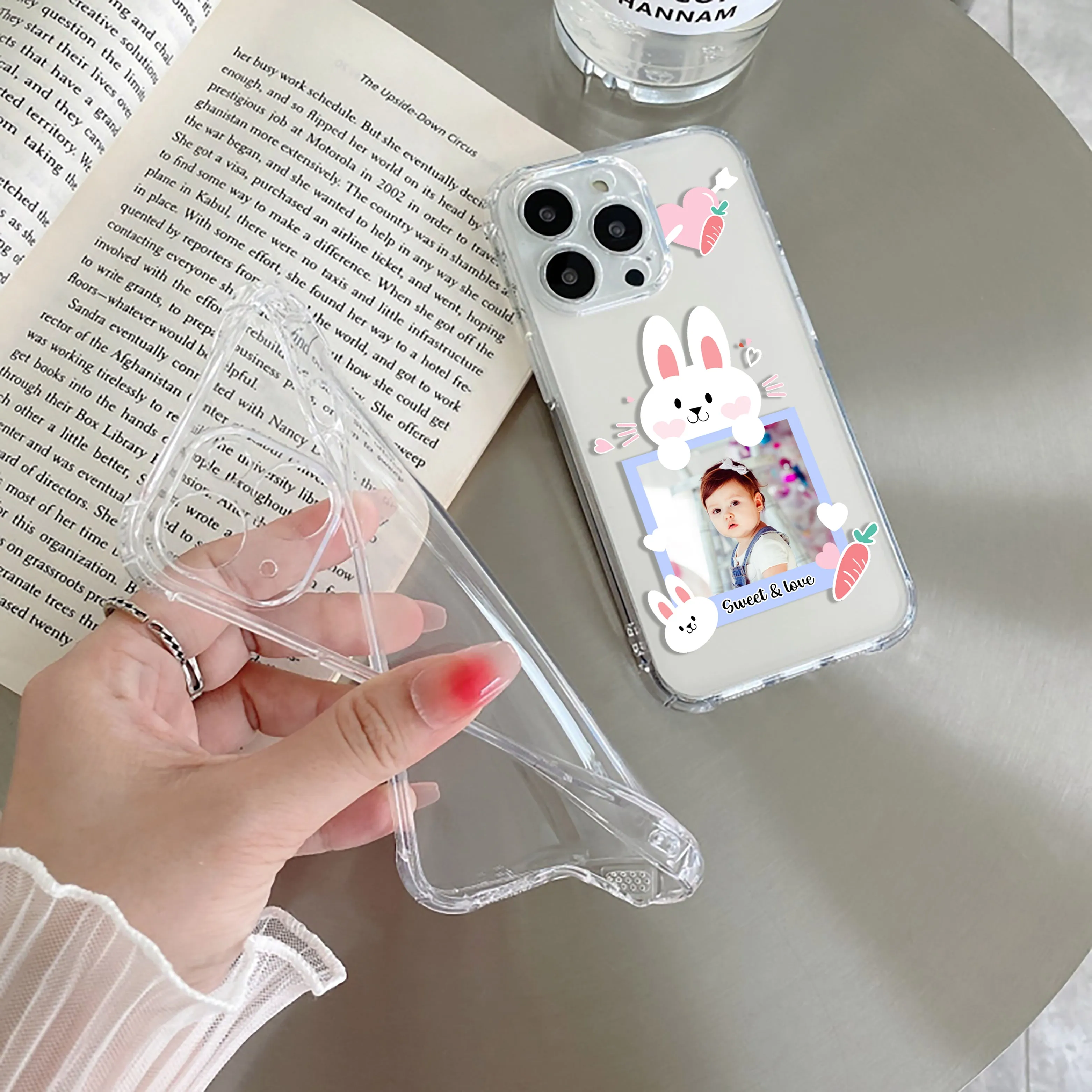 Customize Photo Transparent Silicon Case For Vivo