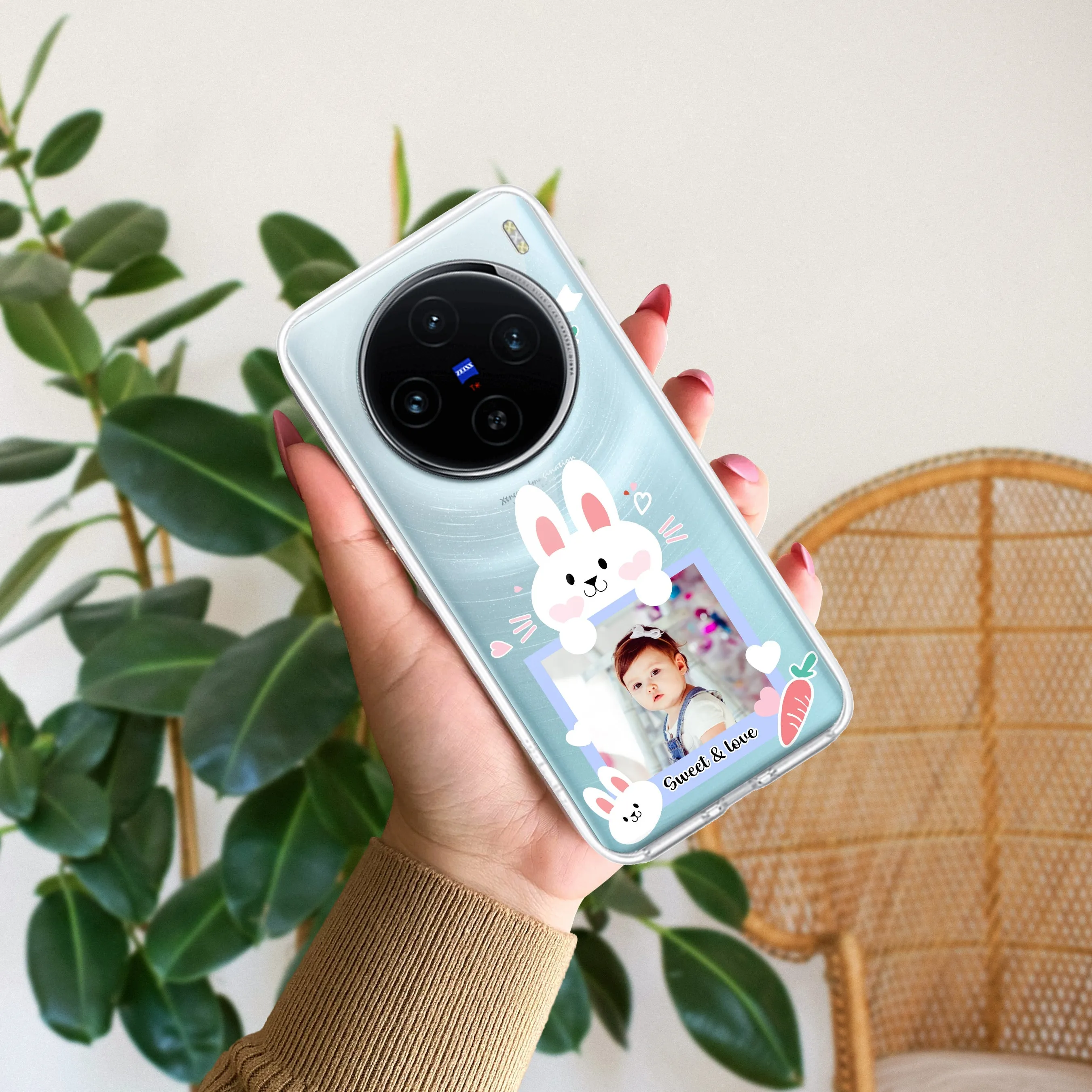 Customize Photo Transparent Silicon Case For Vivo