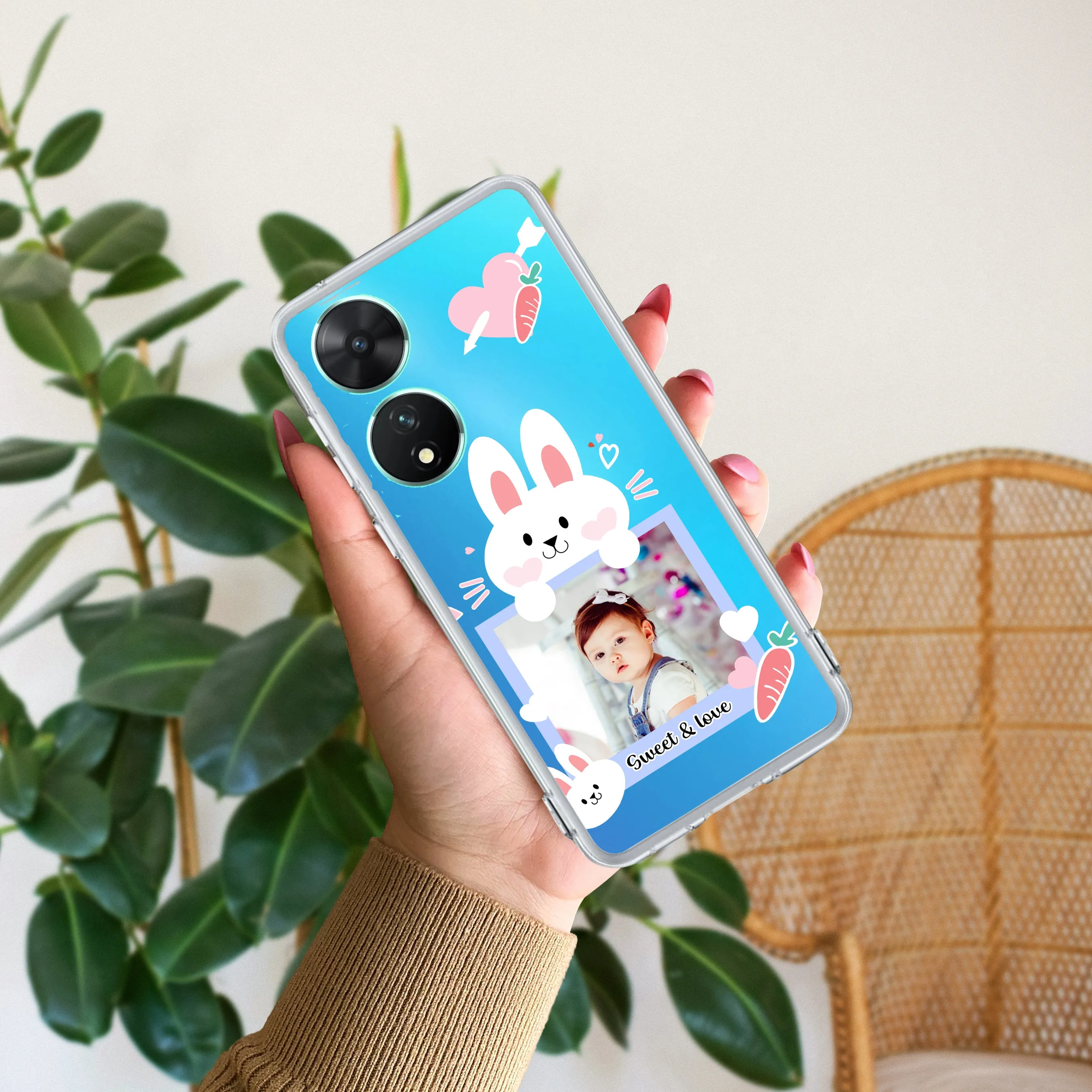 Customize Photo Transparent Silicon Case For Vivo