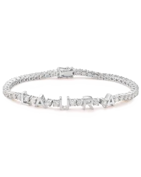 Evert Tennis Bracelet - 925 Sterling Silver