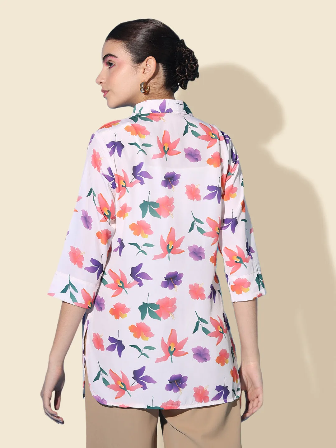 Floral Printed Shirt