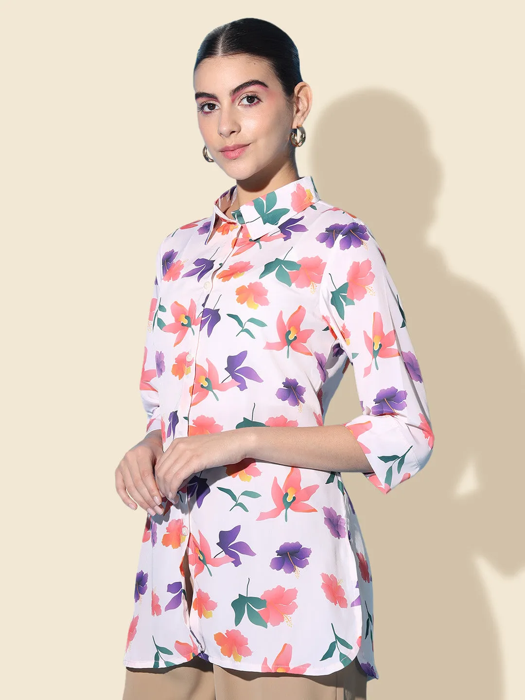 Floral Printed Shirt