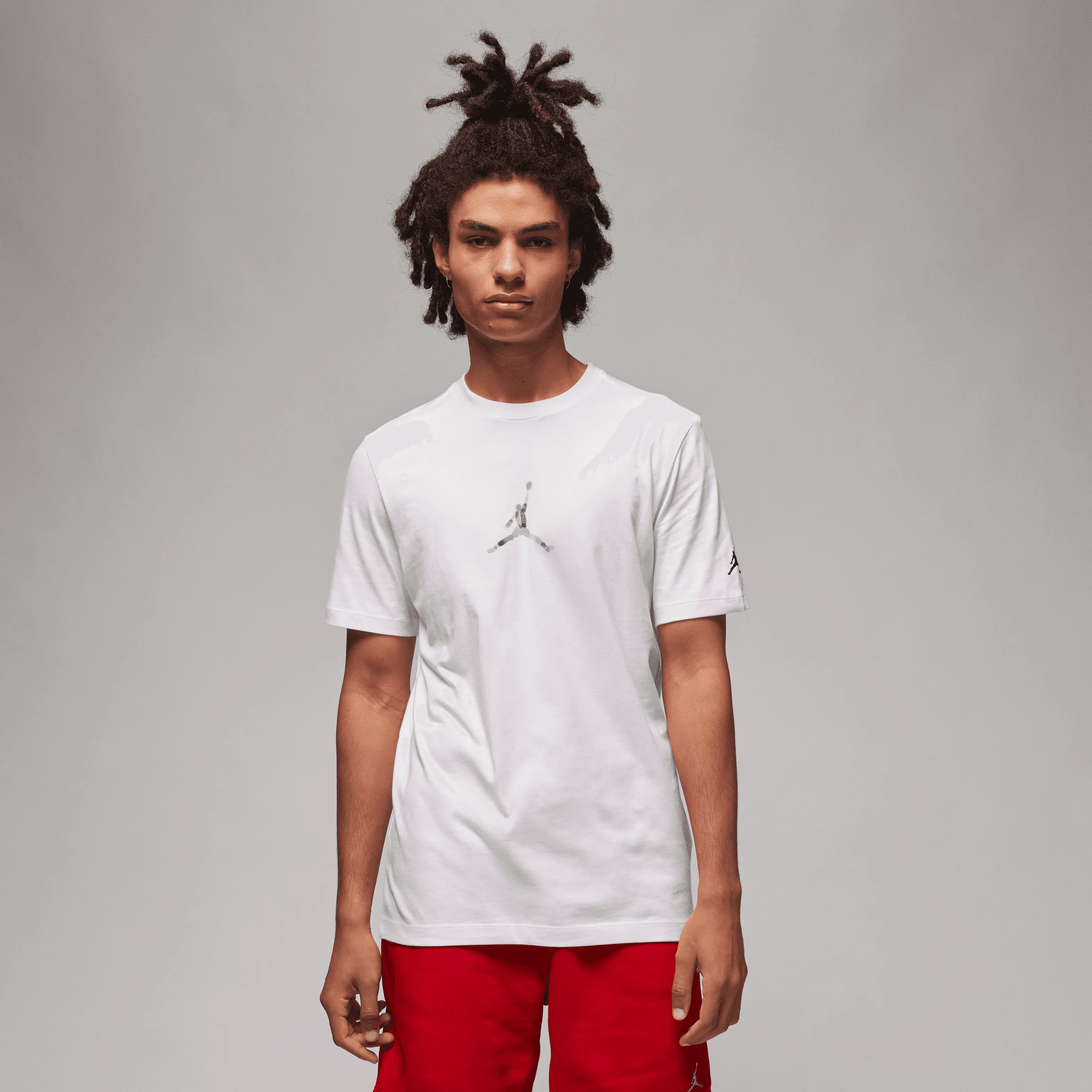 Jordan - Men - Graphic Brand Short Sleeve Crew Tee - White