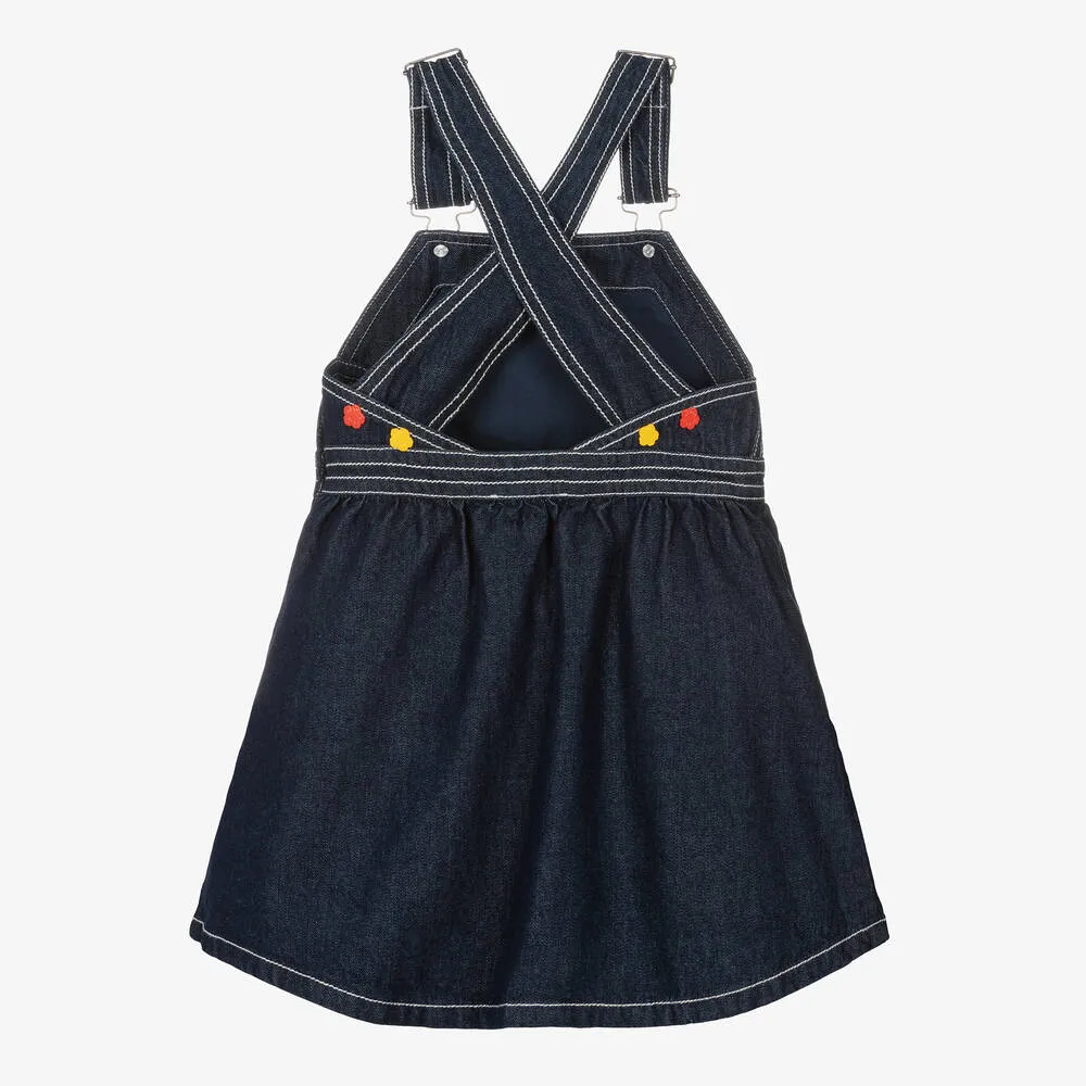 Kenzo Girls Blue Denim Dress