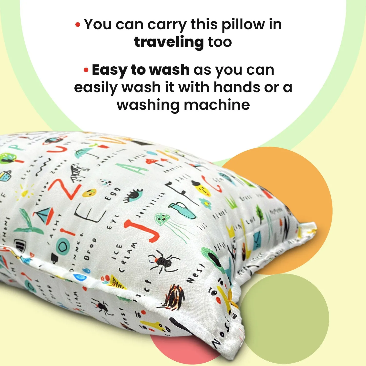 Kid's Super-Soft Microfiber Pillow