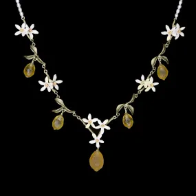 Lemon Drop Necklace - Pearls