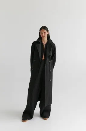 Moleskin Trench Coat