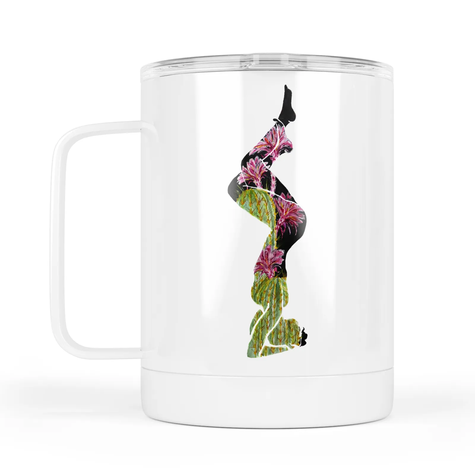 "Cactus Flower" (Duchess of the Desert) - 13oz Travel Mug