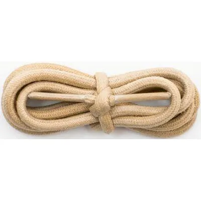 Spool - 3/16 Waxed Cotton Round - Beige (144 yards) Shoelaces