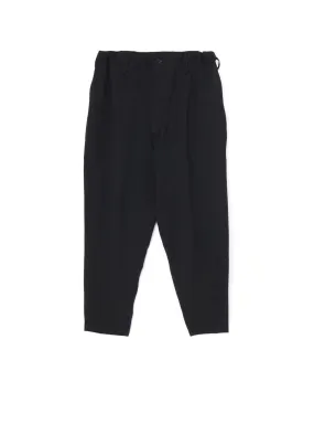 SUIT GABARDINE PANTS WITH SIDE TUCK