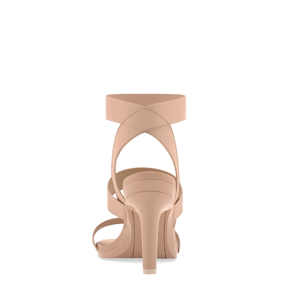 The Adrianna - Latte   Stiletto Heel Kit 4 Latte