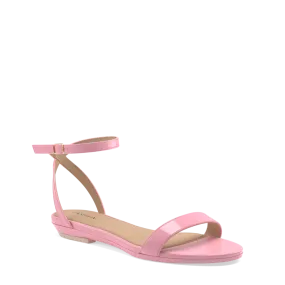 The Brenna - Pink Patent Flat