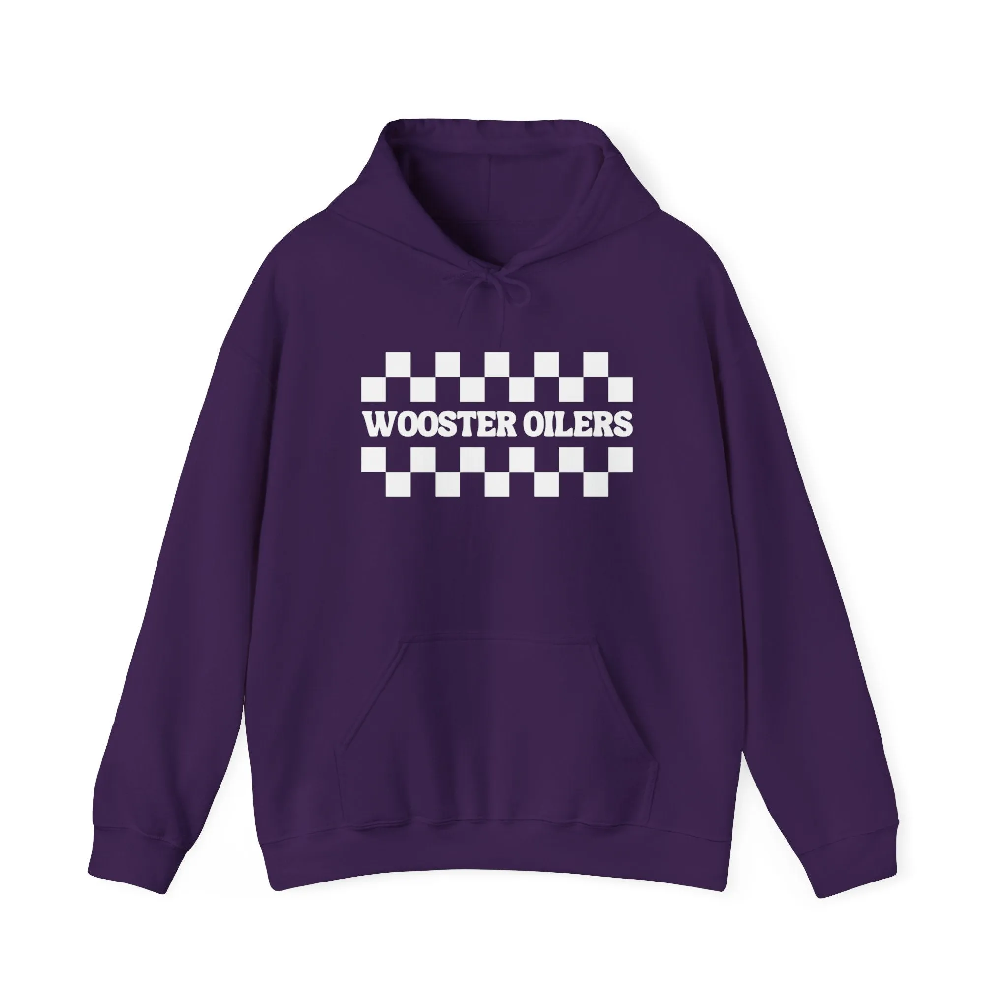 Unisex Checkered Heavy Blend™ Hooded Sweatshirt