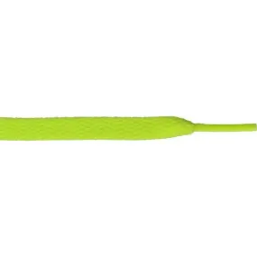 Wholesale Athletic Flat 5/16 - Neon Yellow (12 Pair Pack) Shoelaces