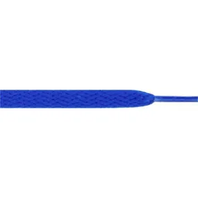 Wholesale Athletic Flat 5/16 - Royal Blue (12 Pair Pack) Shoelaces