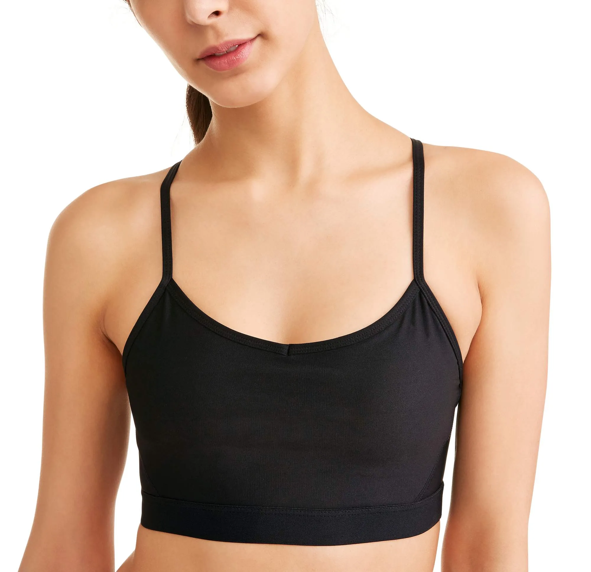 Women's Core Active Cami Sports Bra With Mesh Back