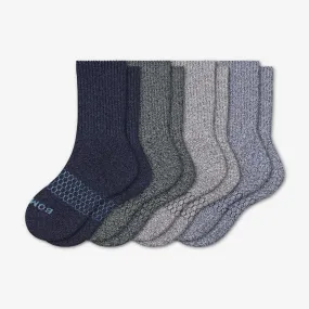 Youth Classic Marls Calf Sock 4-Pack